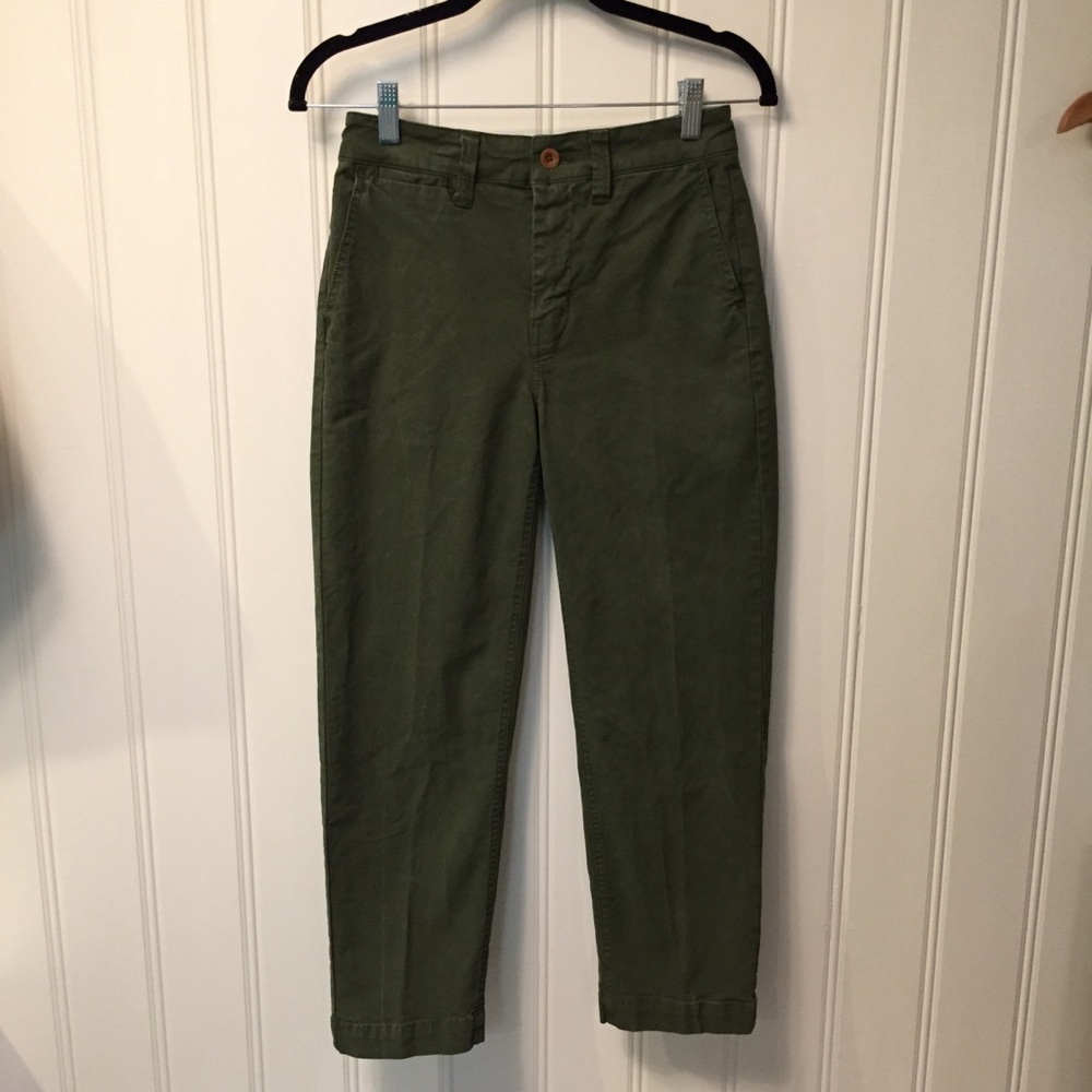 Green pants
